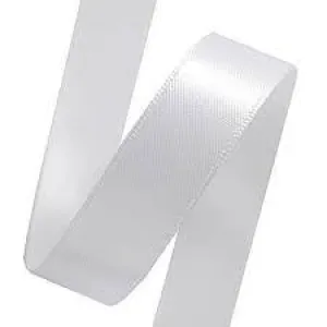 Satin Ribbon - White