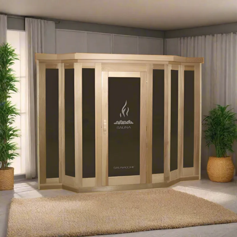 Saunacore Vu-Classic Style Sauna V4x8