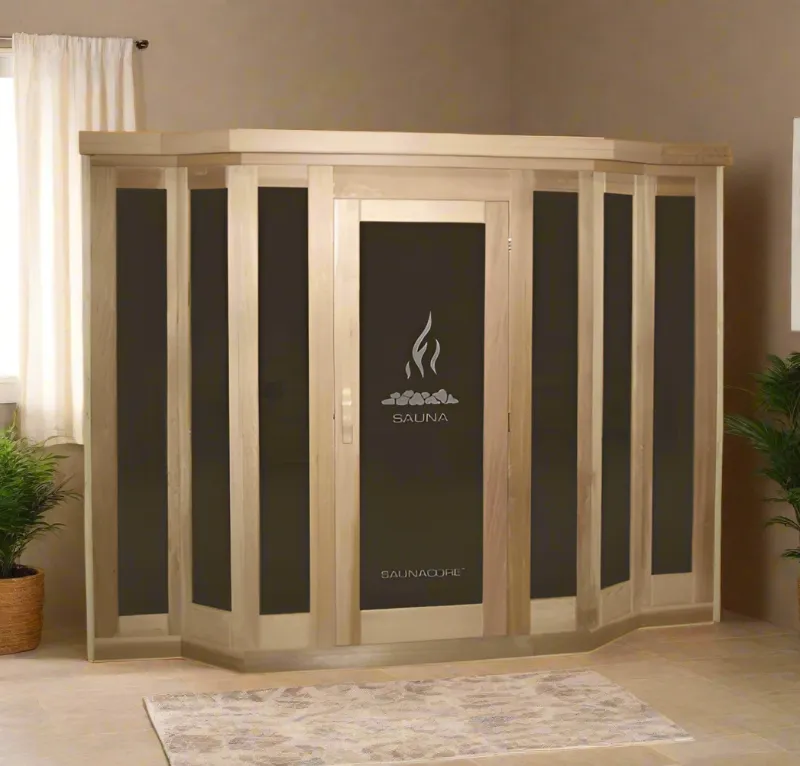 Saunacore Vu-Classic Style Sauna V4x8