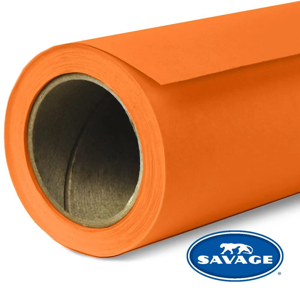 Savage Seamless Paper 4.5'- Orange #24