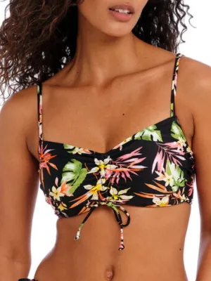 Savanna Sunset Bralette Bikini Top - Multi