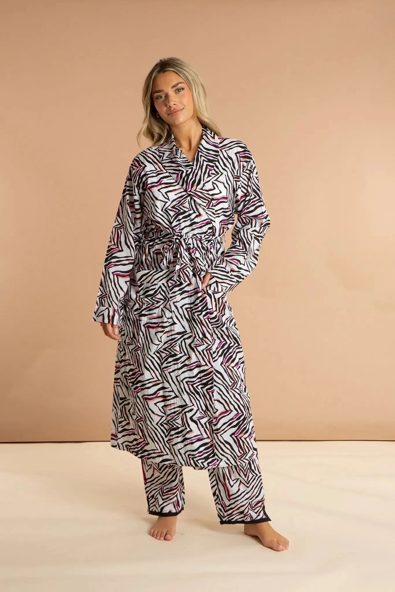 Savannah Women's Cotton Robe