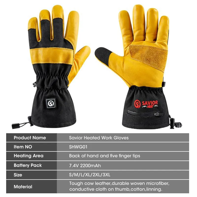 Savior Heated Oxford Cloth Gloves