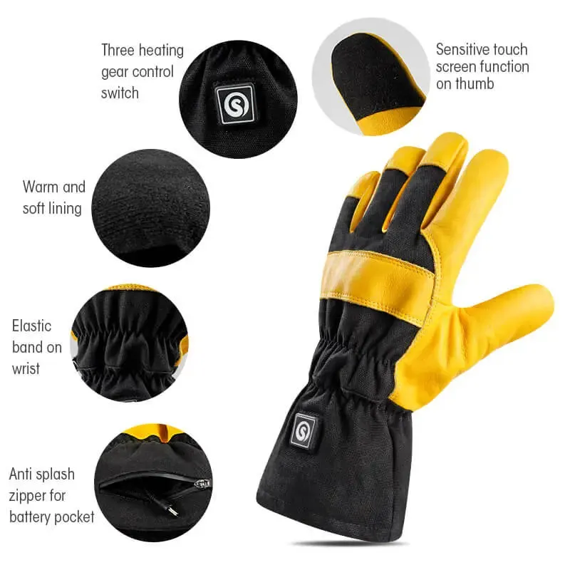 Savior Heated Oxford Cloth Gloves