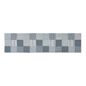 Sawyer Mill Blue Runner Quilted 12x48