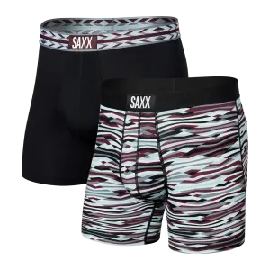 Saxx Men's Ultra Boxer Brief 2Pack/Rough Terrain/ Park Lodge