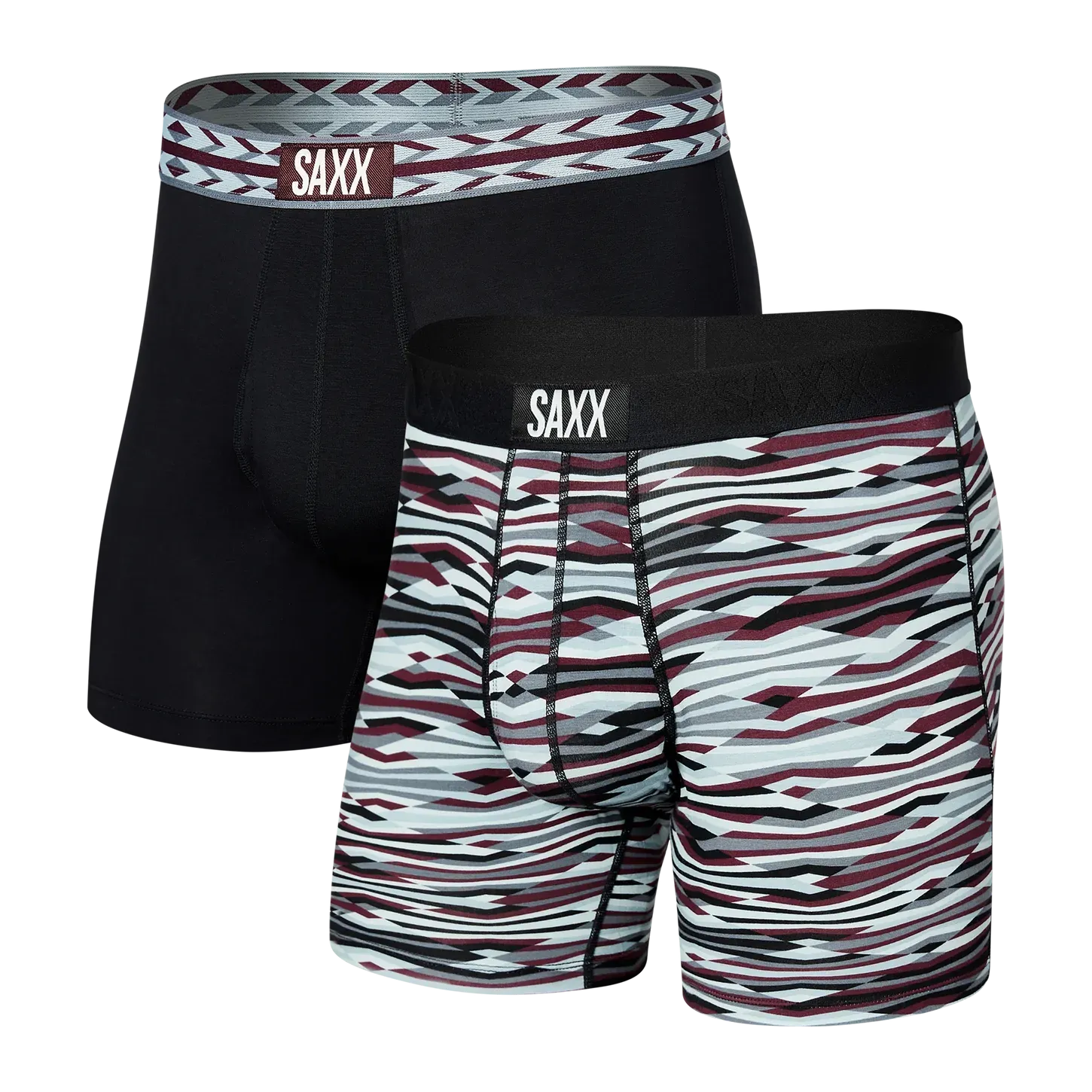 Saxx Men's Ultra Boxer Brief 2Pack/Rough Terrain/ Park Lodge