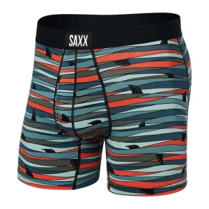 SAXX Men's Ultra Boxer Briefs Fins Blue