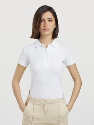 Scalloped Polo Piquet