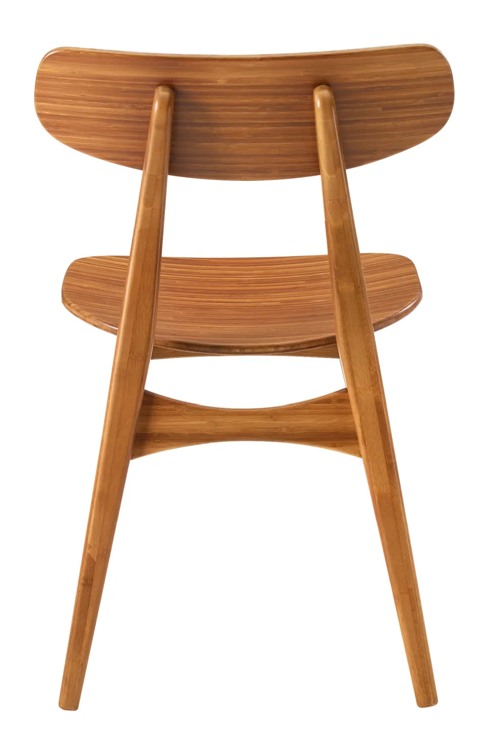 Scandinavian Bamboo Dining Chair (Set of 2) | Greenington Cassia