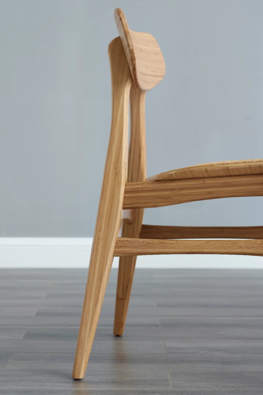 Scandinavian Bamboo Dining Chair (Set of 2) | Greenington Cassia