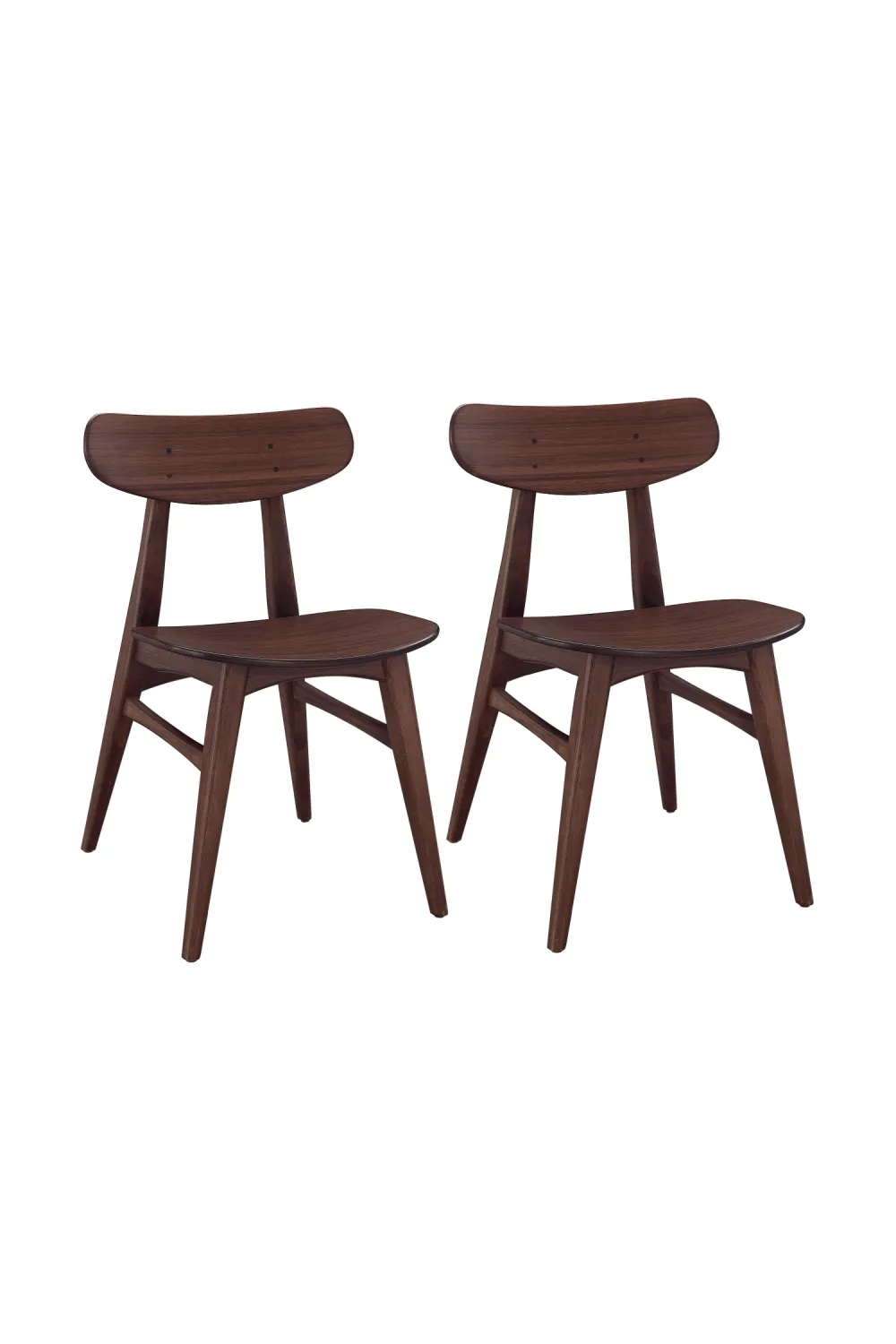 Scandinavian Bamboo Dining Chair (Set of 2) | Greenington Cassia