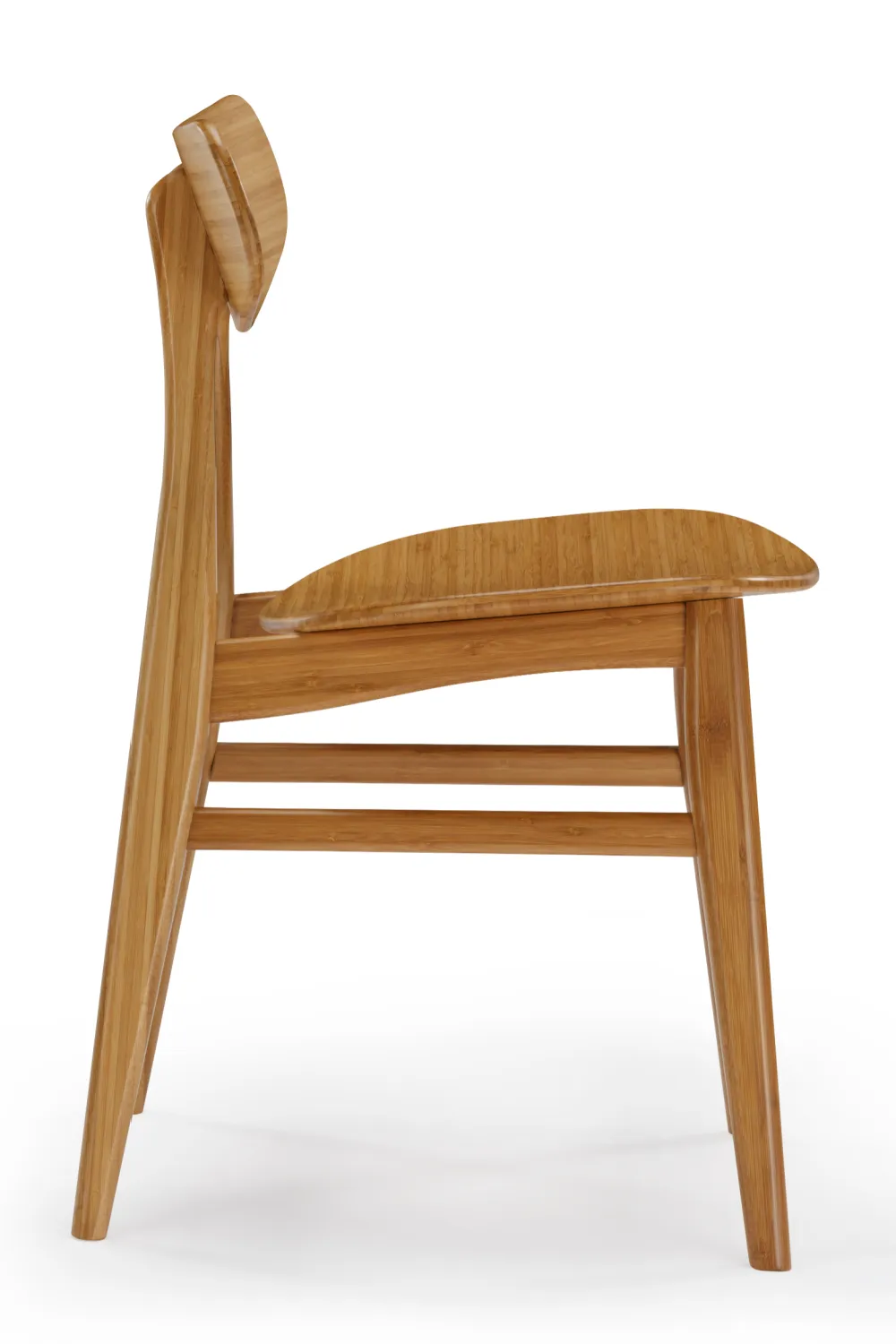 Scandinavian Bamboo Dining Chair (Set of 2) | Greenington Cassia