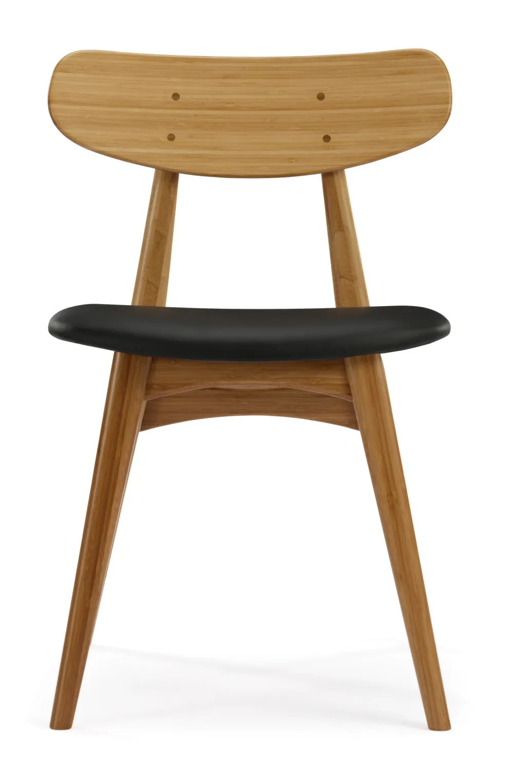 Scandinavian Bamboo Dining Chair (Set of 2) | Greenington Cassia