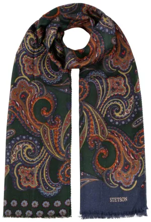 Scarf Wool Paisley - Stetson