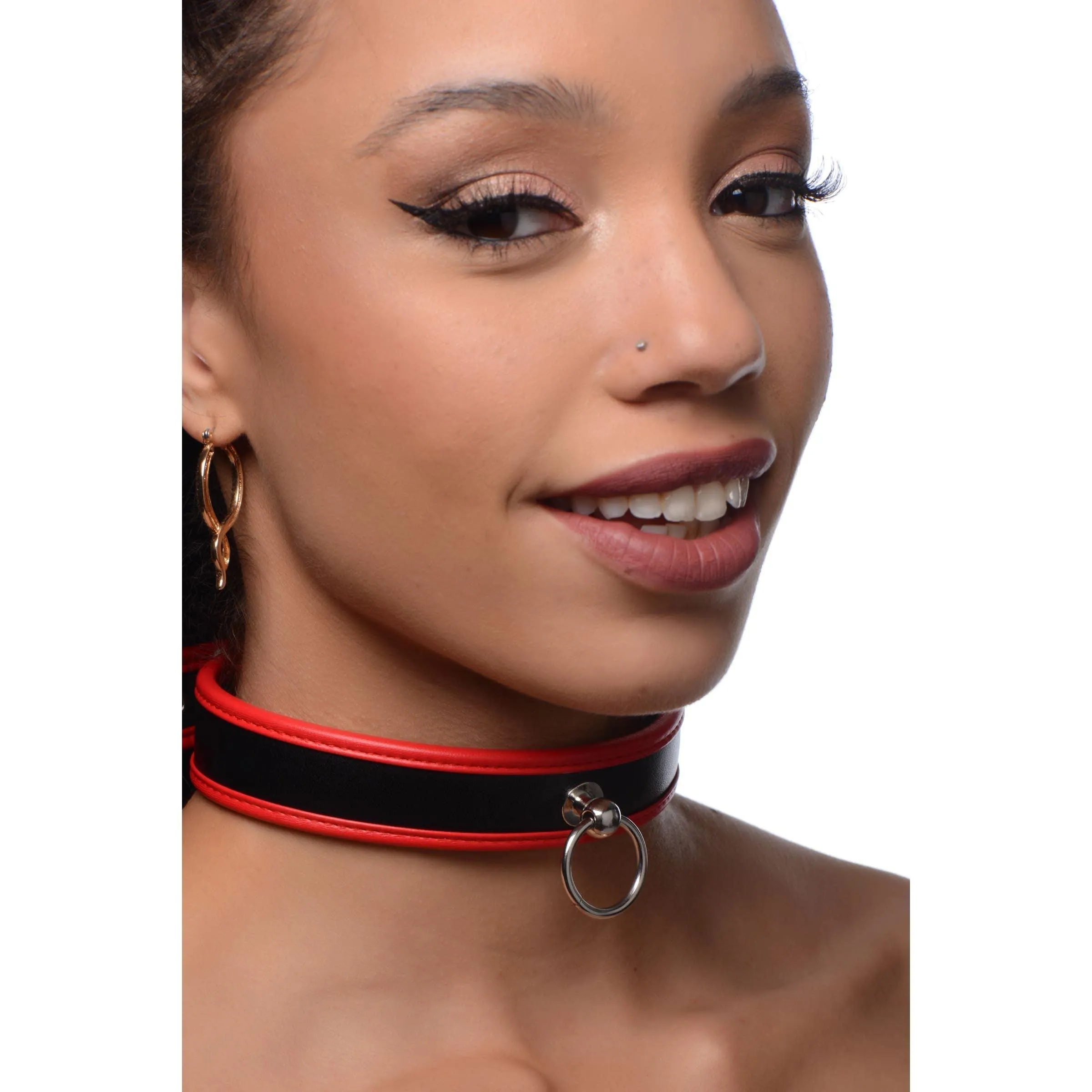 Scarlet Pet  Collar with O-Ring