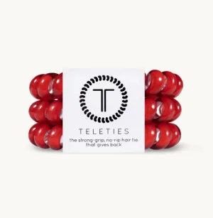 Scarlet Red Large Teleties