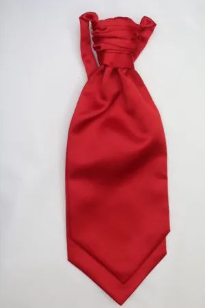 Scarlet Ruche Cravat