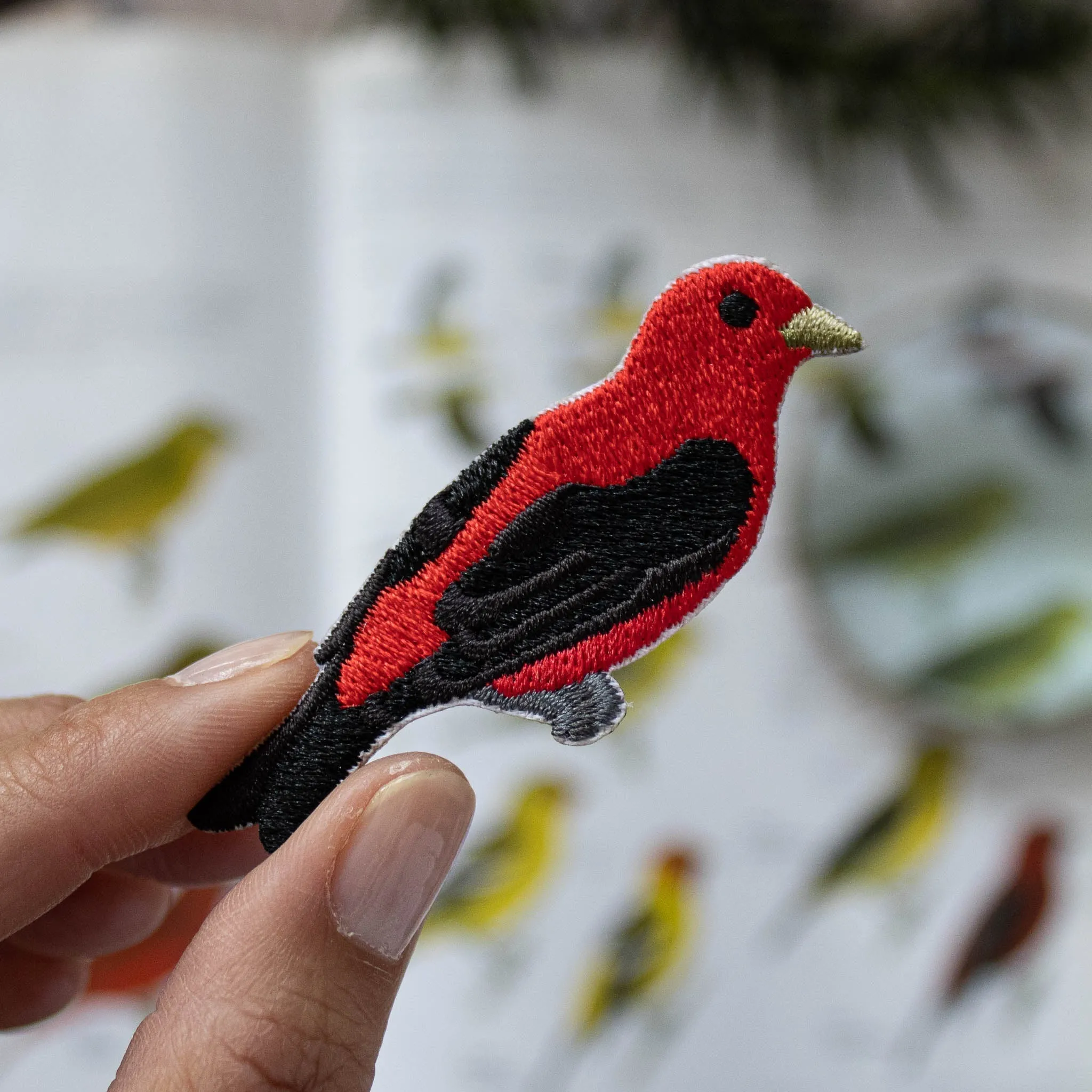 Scarlet Tanager Patch