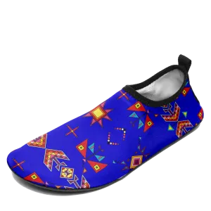 Scattered Generations Royal Kid's Sockamoccs Slip On Shoes