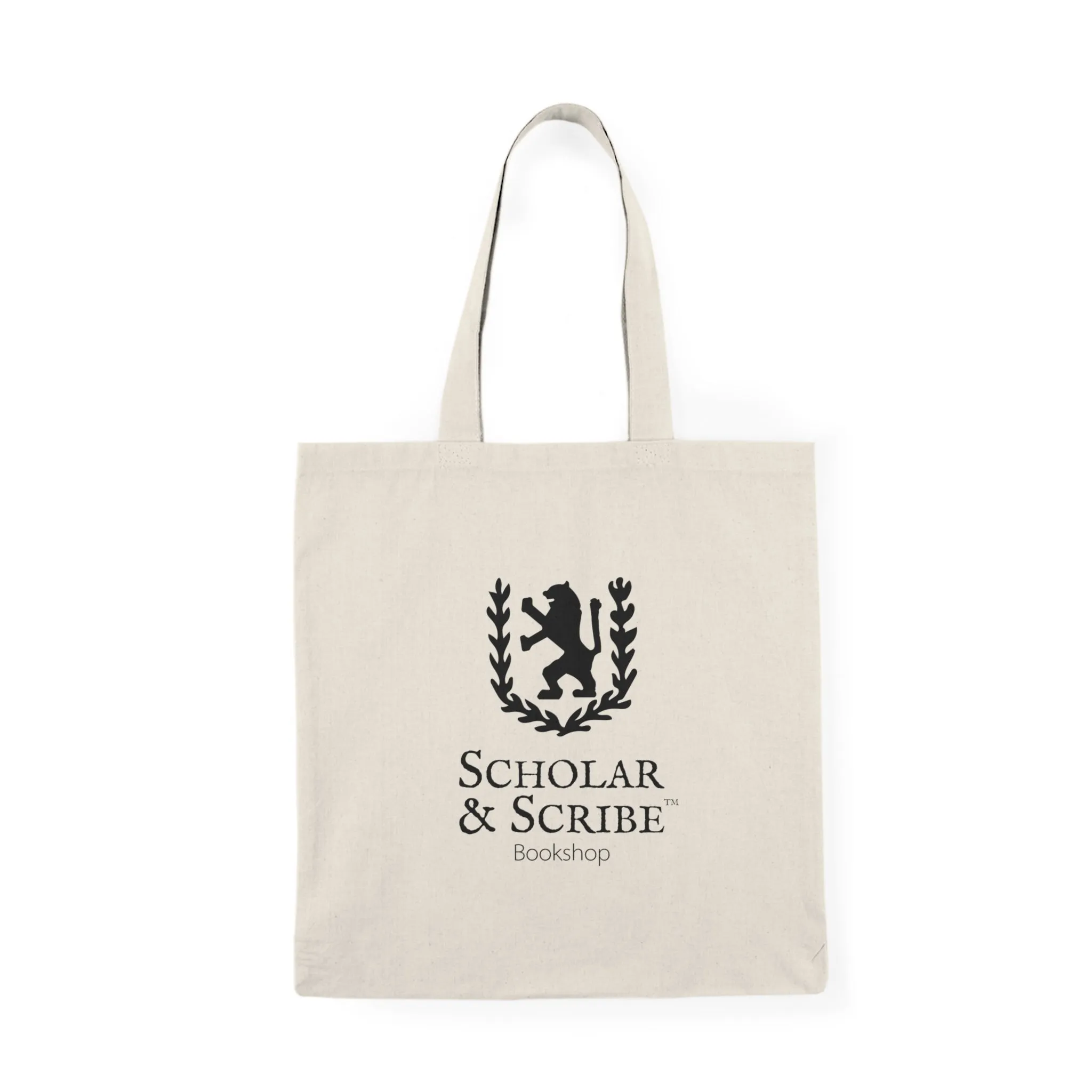 Scholar & Scribe Visit to the Bookshop Natural Tote Bag