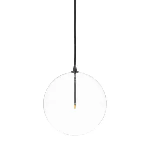 Schwung Glass Globe Pendant Light