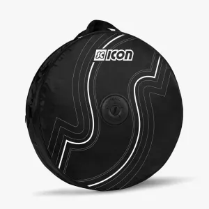 SCICON DOUBLE WHEEL SOFT BAG - Black