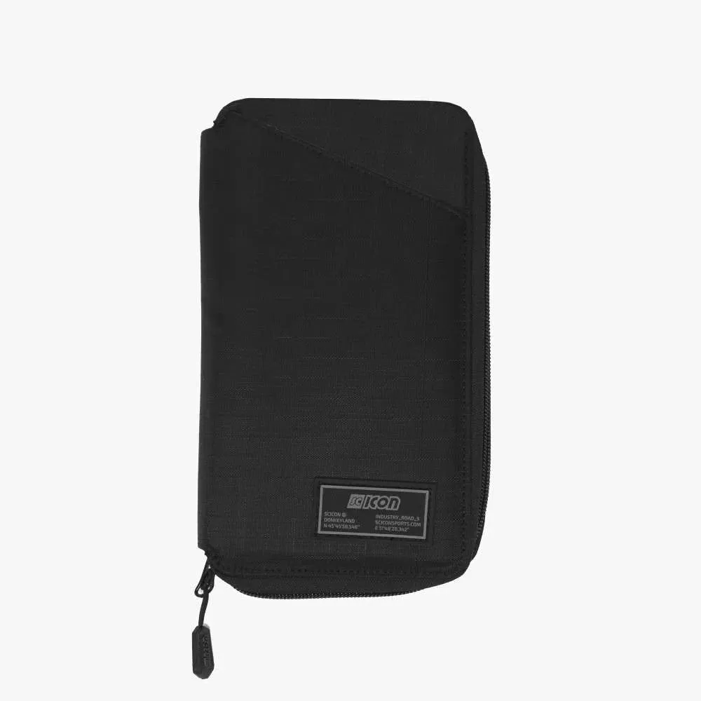 SCICON LARGE TRAVEL WALLET - Black