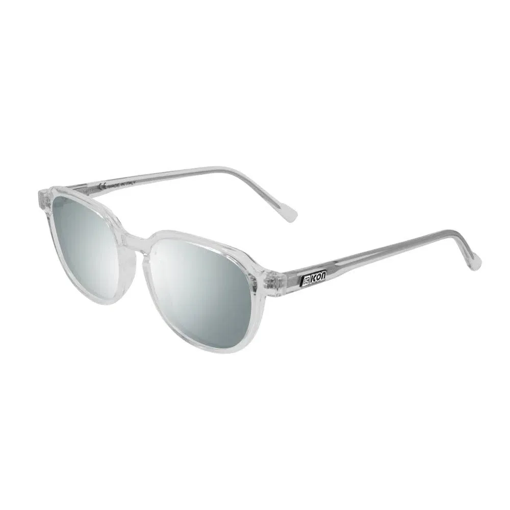 SCICON VERTEX CRYSTAL GLOSS Sunglasses - SILVER MULTIMIRROR LENSES