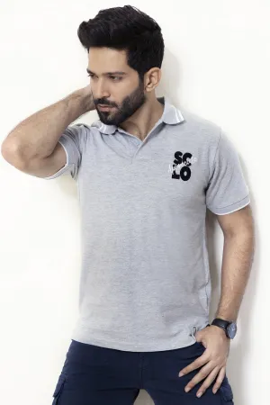 Sclo Grey Polo - S20 - MP0029R