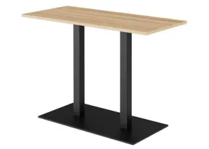 Scope 1.8m High Bar Table - Oak