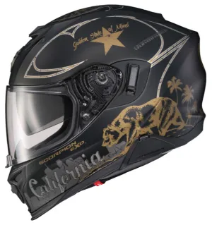 Scorpion Exo-T520 Helmet Golden State Matte Black