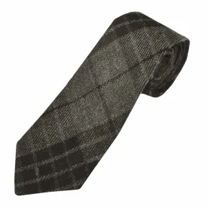 Scottish Neck Tie Tartan Grey Watch