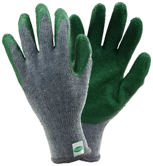 Scotts SC30501 L3P Coated Gloves, Men's, L, Elastic Knit Wrist Cuff, Latex Coating, Polyester Glove, Gray :PK 3: QUANTITY: 1