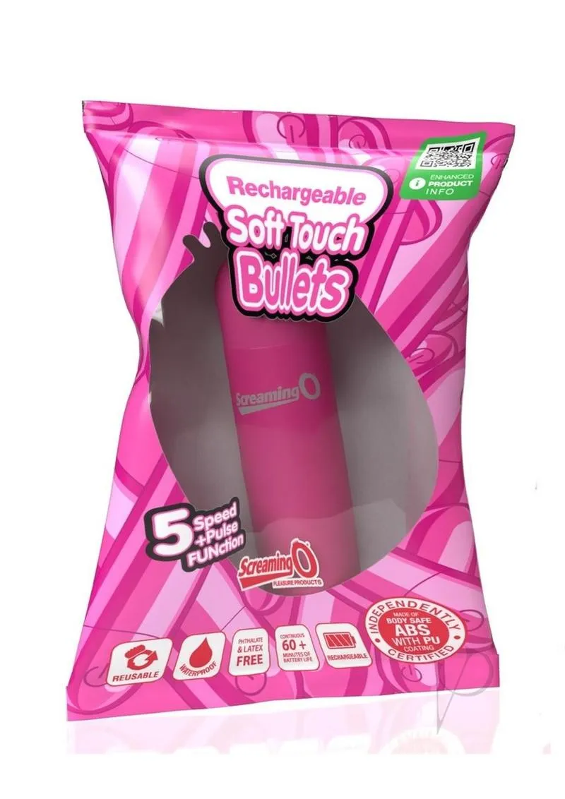 Screaming O Soft Touch Bullets Pink