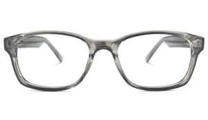 ScreenTime Wayfarer Computer Glasses - Pearl Grey - Readers