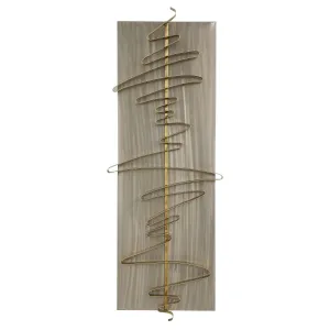 Script Modern Metal Wall Decor