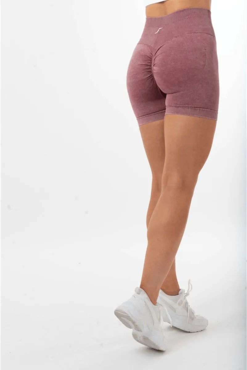 Scrunch Bum Shorts - Terracotta