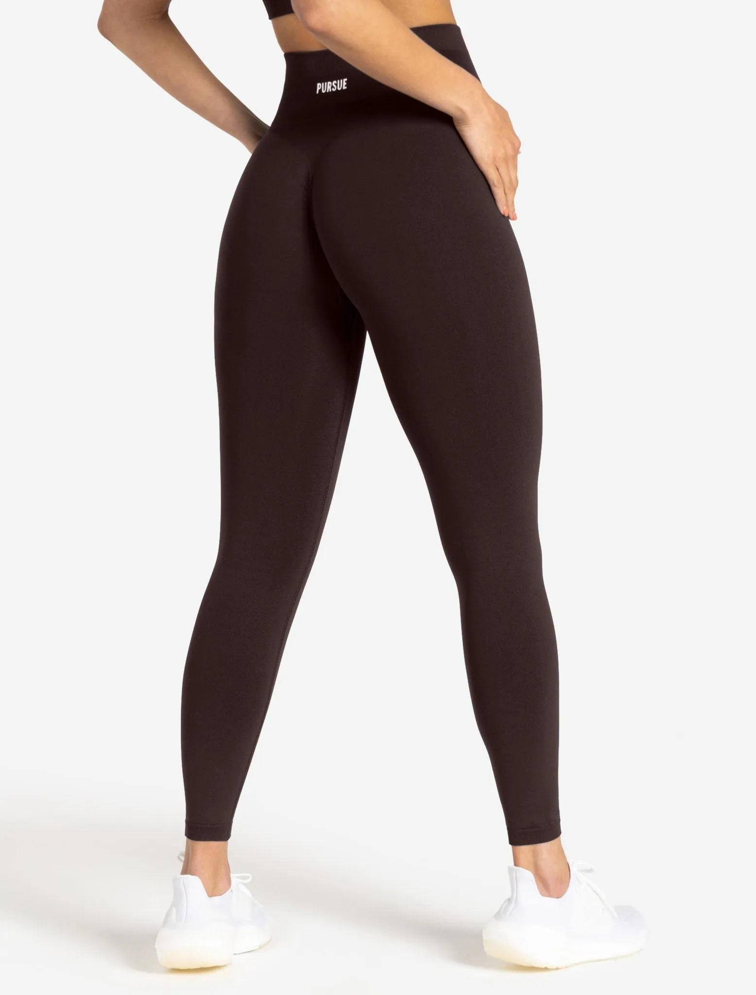 Scrunch Seamless Leggings - Chocolate Plum