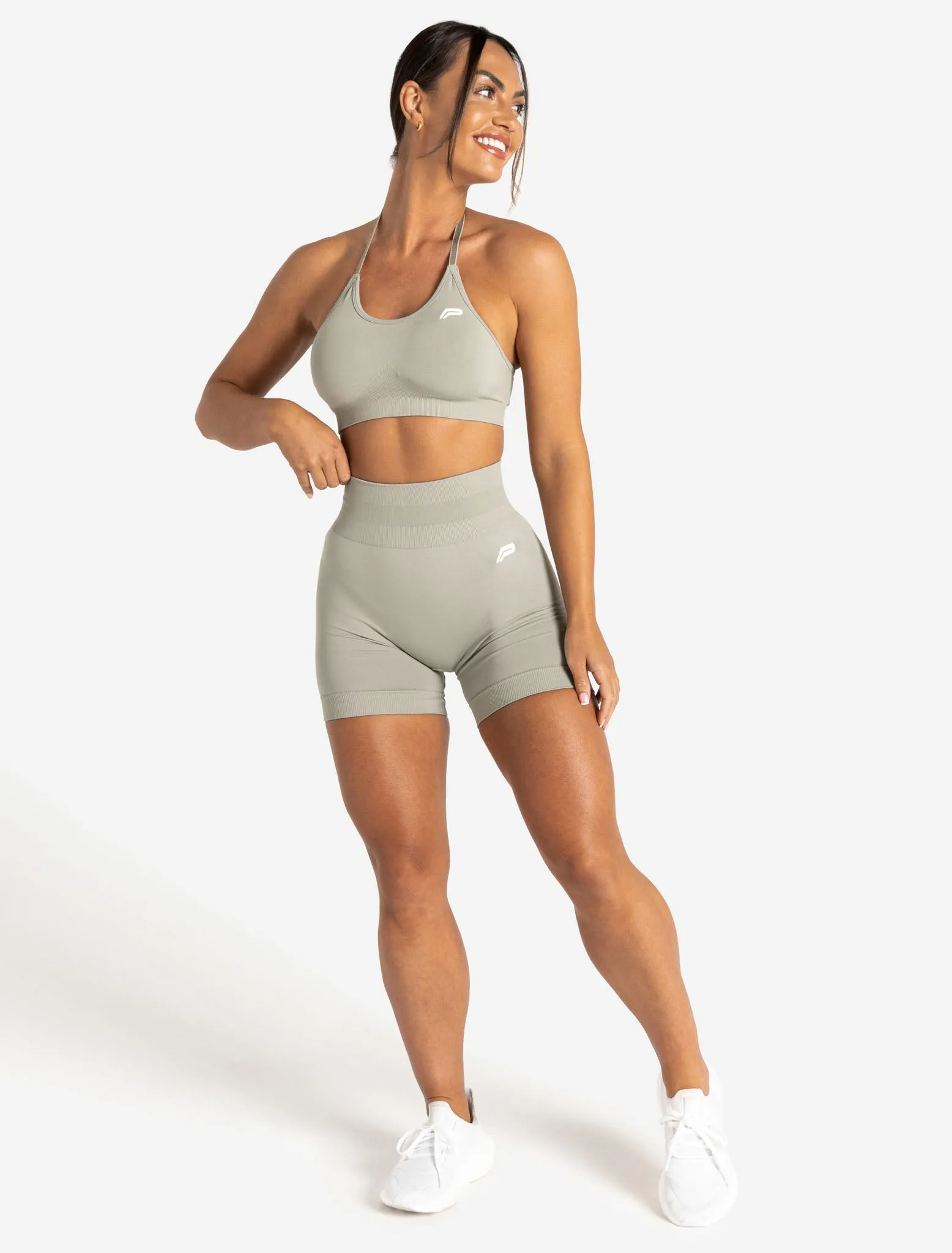 Scrunch Seamless Shorts - Sage