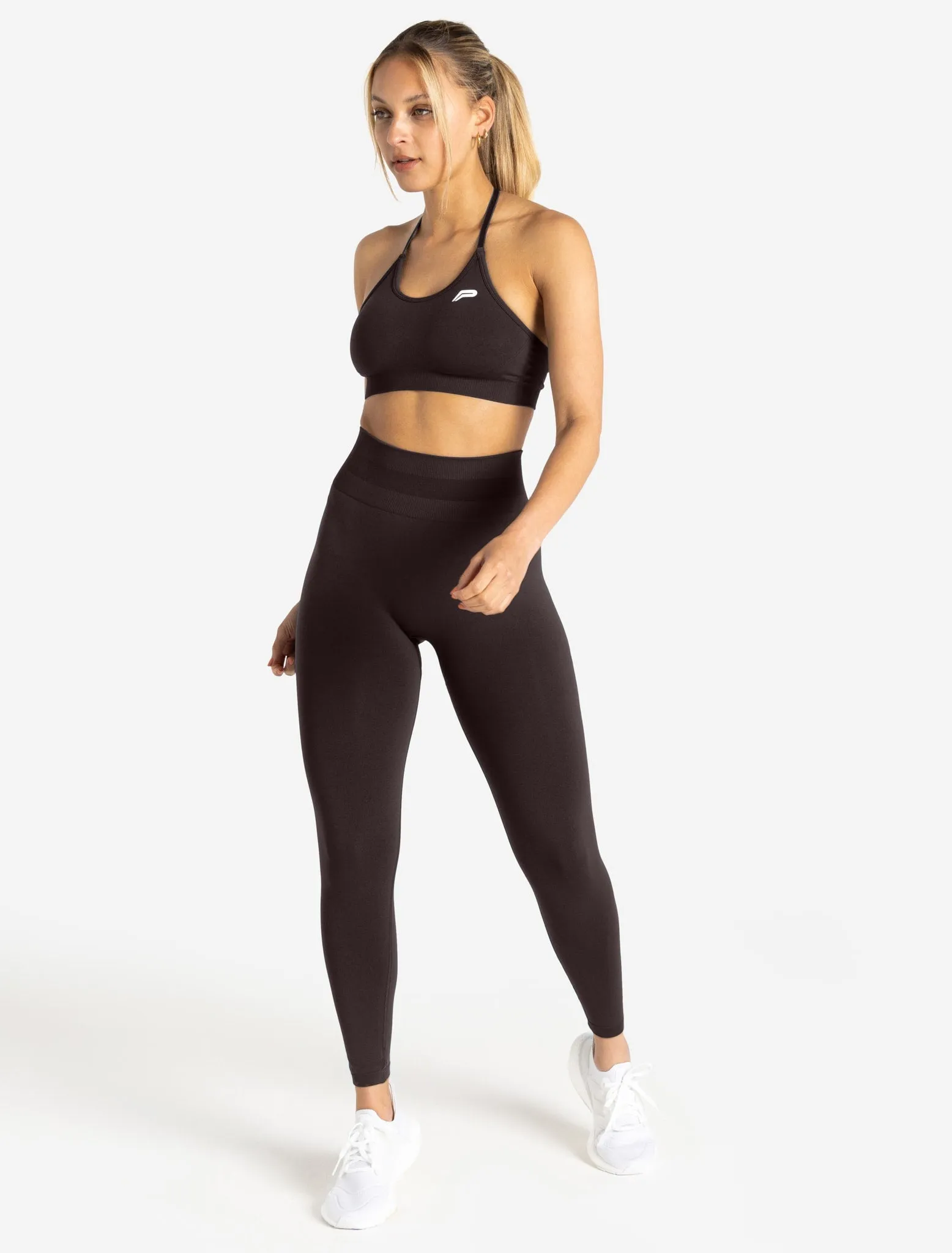 Scrunch Seamless Sports Bra - Chocolate Plum