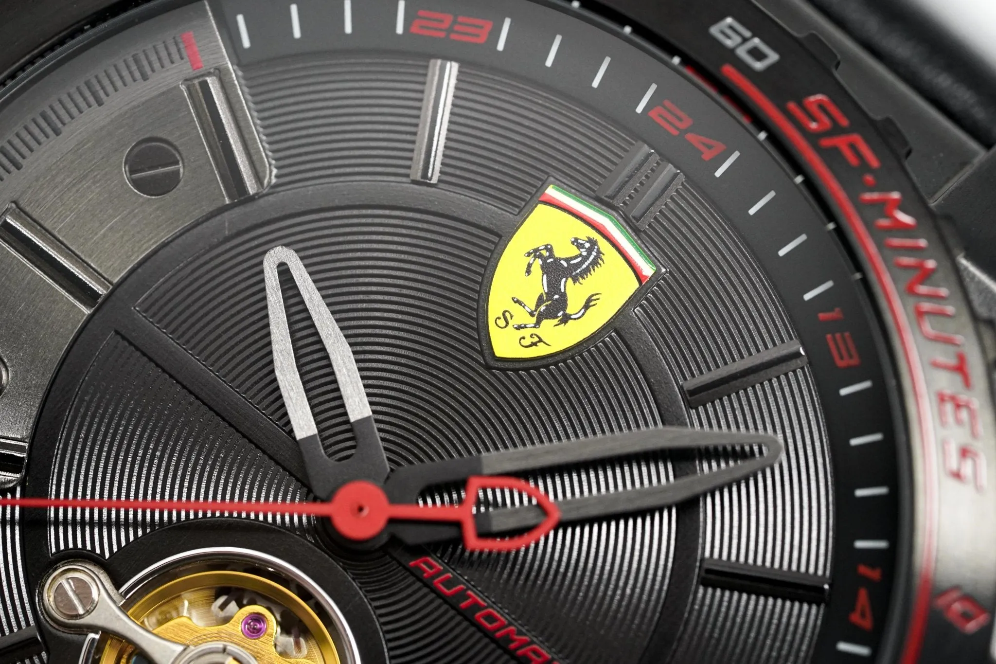 Scuderia Ferrari Automatic Watch Speciale Evo Black FE-083-0366