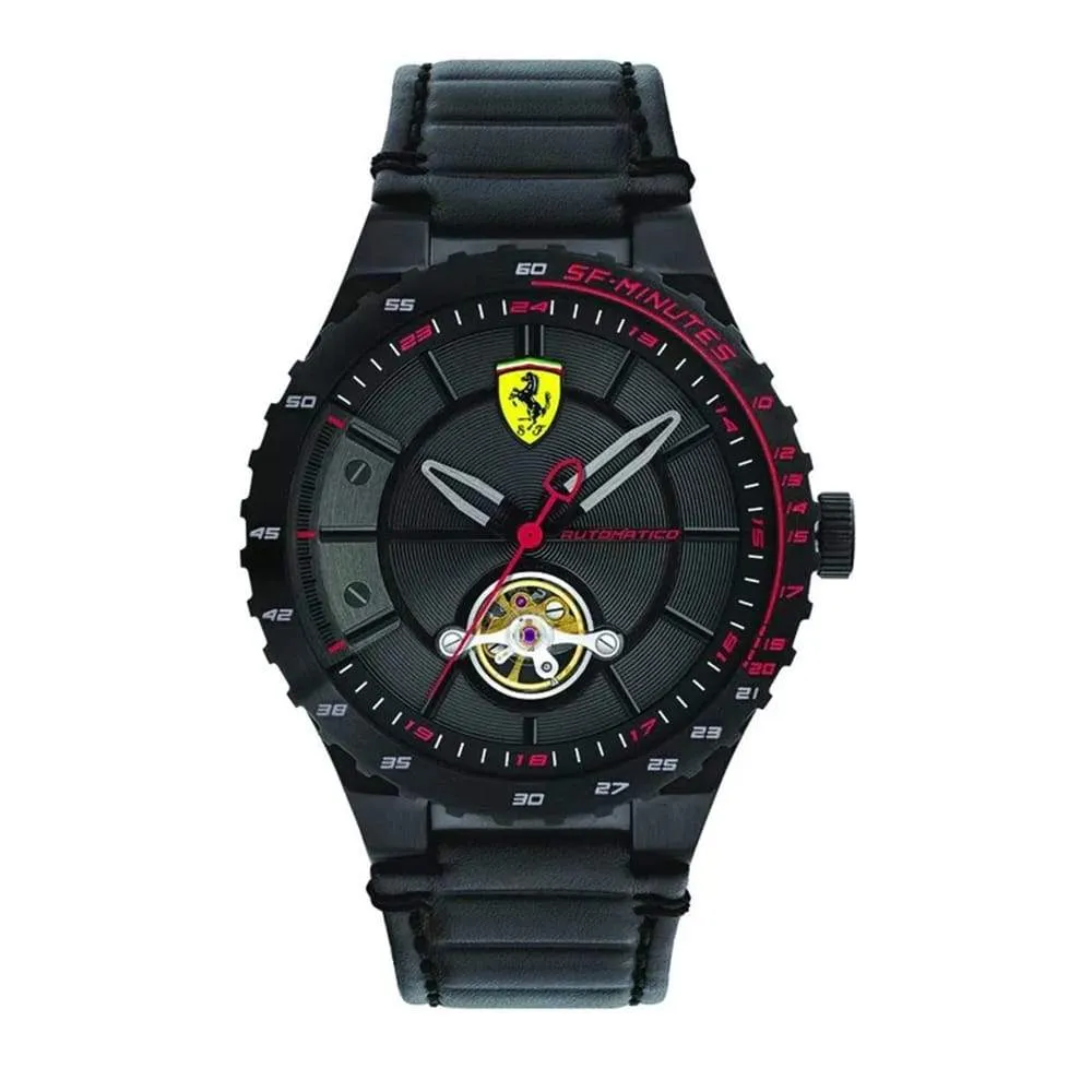 Scuderia Ferrari Automatic Watch Speciale Evo Black FE-083-0366