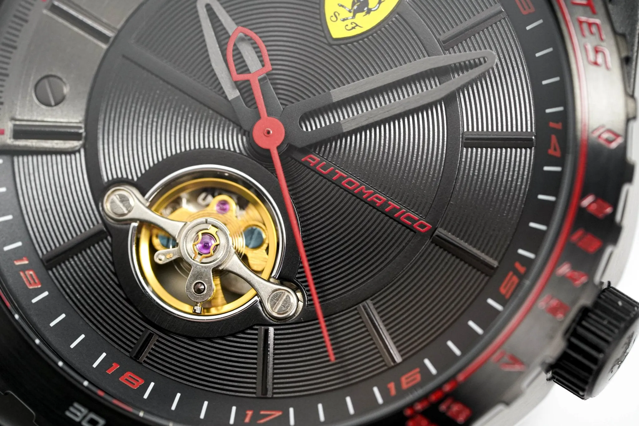 Scuderia Ferrari Automatic Watch Speciale Evo Black FE-083-0366