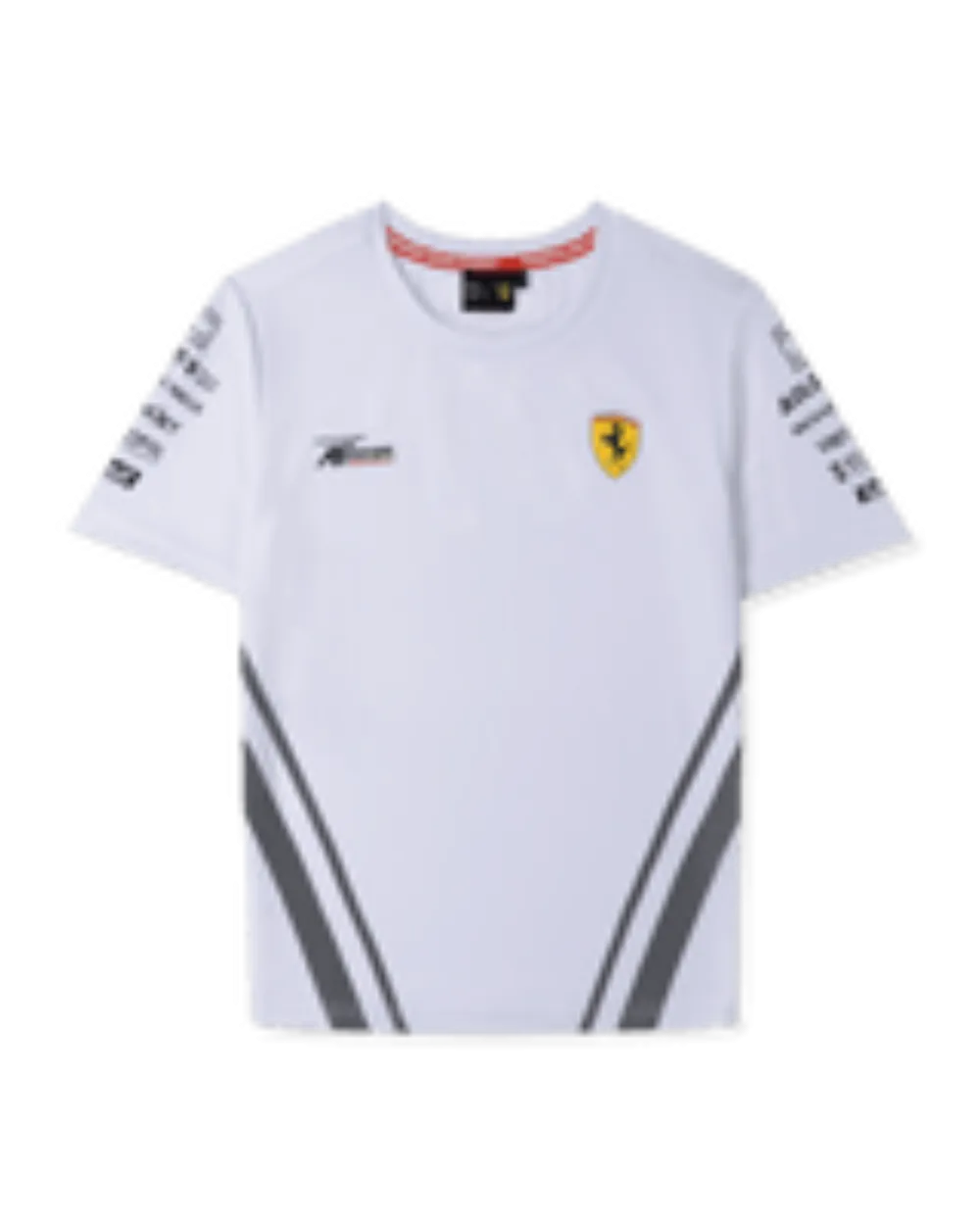 Scuderia Ferrari Hypercar Le Mans 2024 Men's Safety T-Shirt - Yellow/Black/White