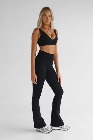 SCULPT Flare Leggings - Black