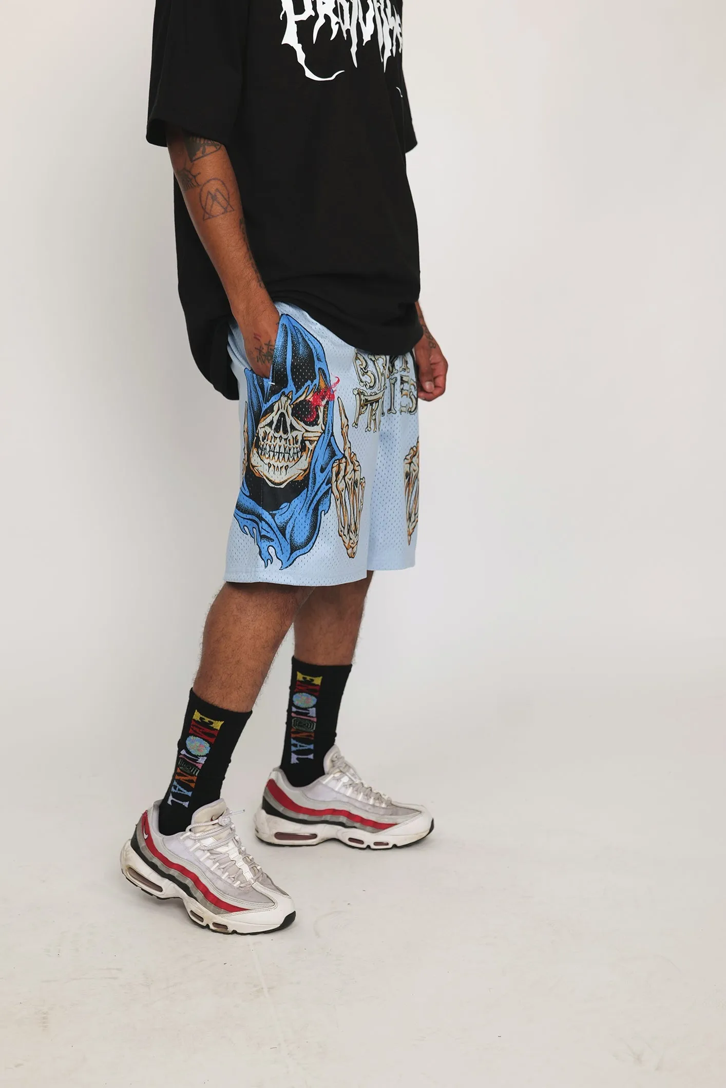 Scythe Mesh Basketball Shorts