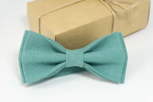 Sea Green bow tie  for wedding  | Sea Green wedding bow tie