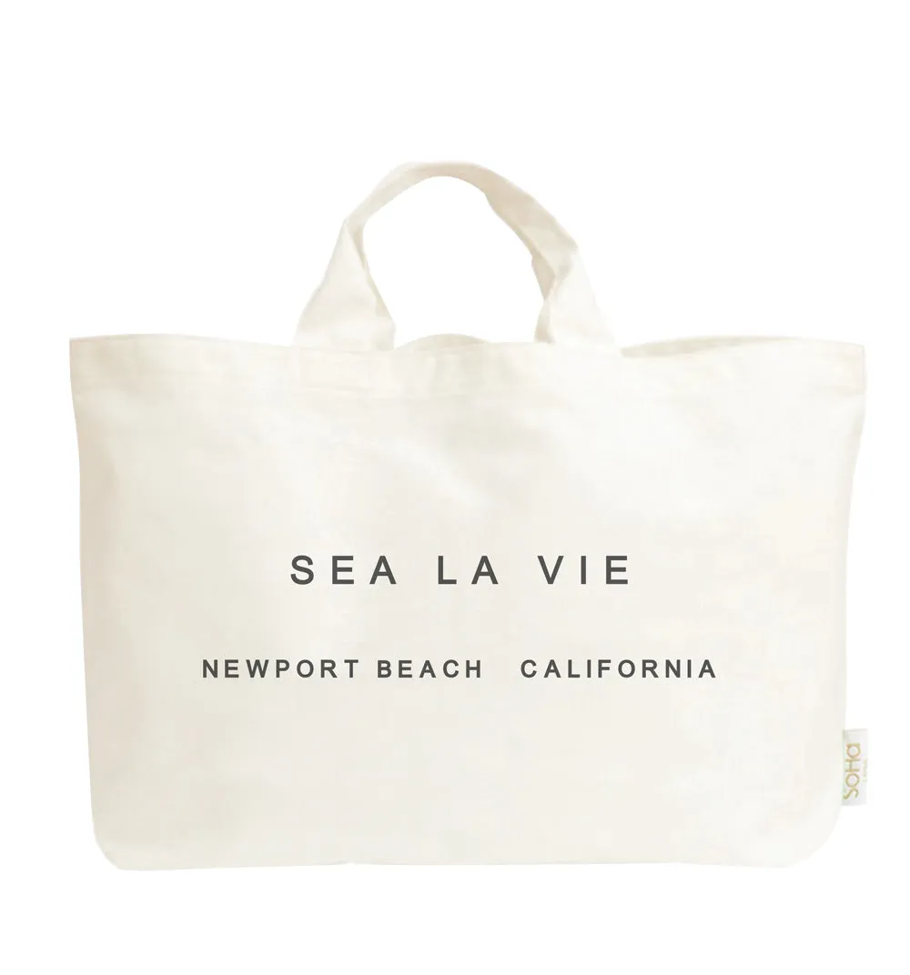 *Sea La Vie Tote, Newport CA