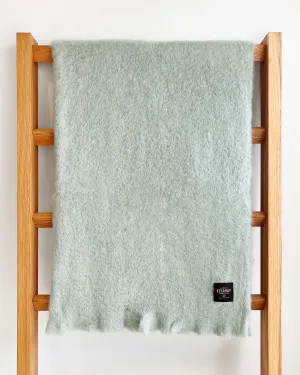 Seafoam Mohair Blanket Throw